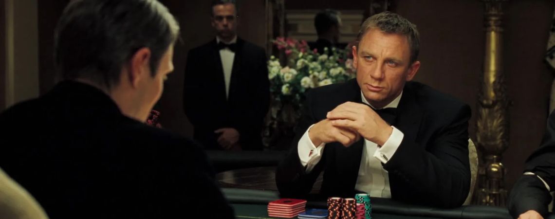 scene from the James Bond movie